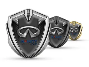 Infiniti Emblem Fender Abzeichen Rennsportlicher Look Strahlend